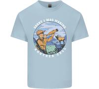 T-Shirt Divertente Per Bambini Cacciatori Che Fanno Un Altro Richiamo