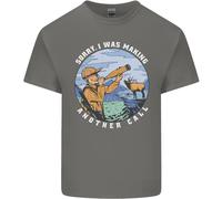 T-Shirt Divertente Per Bambini Cacciatori Che Fanno Un Altro Richiamo
