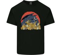 T-Shirt Divertente Per Bambini Con Dadi RPG Drago