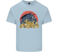 T-Shirt Divertente Per Bambini Con Dadi RPG Drago