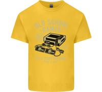 T-Shirt Divertente Per Bambini Gamer Old School