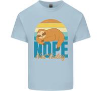 T-Shirt Divertente Per Bambini Pigro No Oggi