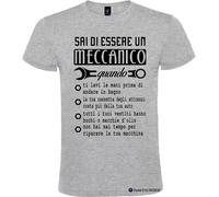 T-shirt divertente Sai di essere un Meccanico quando Italian Style Diffusion