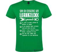 T-shirt divertente Sai di essere un Meccanico quando Italian Style Diffusion
