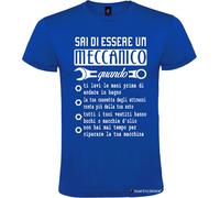 T-shirt divertente Sai di essere un Meccanico quando Italian Style Diffusion