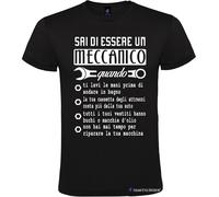 T-shirt divertente Sai di essere un Meccanico quando Italian Style Diffusion