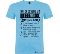 T-shirt divertente Sai di essere un Meccanico quando Italian Style Diffusion