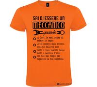 T-shirt divertente Sai di essere un Meccanico quando Italian Style Diffusion