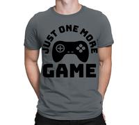 T-shirt divertenti da uomo donna Just One More Game Videogiochi Gamers Gift...