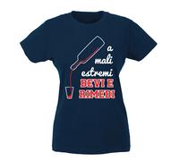 T-shirt Donna - A mali estremi bevi e rimedi