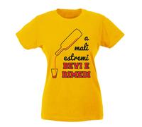 T-shirt Donna - A mali estremi bevi e rimedi