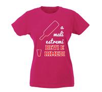 T-shirt Donna - A mali estremi bevi e rimedi