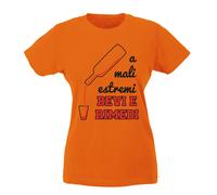T-shirt Donna - A mali estremi bevi e rimedi
