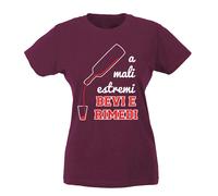 T-shirt Donna - A mali estremi bevi e rimedi