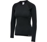 T-shirt donna a maniche lunghe Hummel Clea Noir L