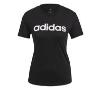 T-shirt donna adidas Essentials Slim Logo Noir XS