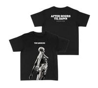 T-shirt donna After Hours Til Dawn concerto bambino nera stampa grafica...