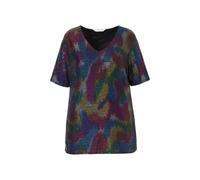 T-shirt donna Angel of Style taglie forti linea A effetto paillettes 836566