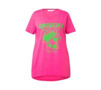 T-shirt donna Angel of Style taglie forti linea A fantasia sfera discoteca...