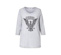 T-shirt donna Angel of Style taglie forti motivo REBEL 3 4 maniche 836497