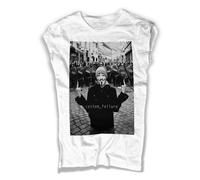 T-shirt donna ANONYMOUS Hacker V Vendetta libertà di stampa maschera Guy Fawkes
