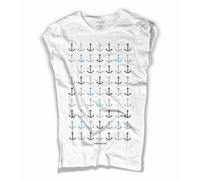 T-shirt donna bianca I Refuse To Sink Blood On the Dance Floor Ancora Anchor