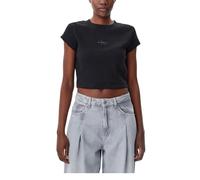 Calvin Klein Jeans - T-shirt a righe a maniche corte - - Tops - Donna - Nero - XS