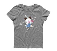 T-Shirt Donna Cane Cagnolino Bianco Dog 1 - Say Hello - Linea Classic - 100% Cotone 185 gr/mq