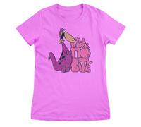 T-Shirt Donna Con Licenza Ufficiale I Flintstones - Solo Abbaiare - Niente Morso