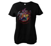 T-Shirt Donna Con Licenza Ufficiale Yu-Gi-Oh - Glow Circle