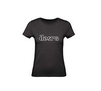 T-Shirt Donna Cotone Basic Super vestibilità Top qualità - The D. - Divertente Humor Made in Italy (Nero, M)