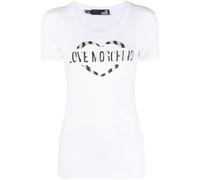 T-Shirt Donna Cotone Love Moschino W4F153U A00 Bianco