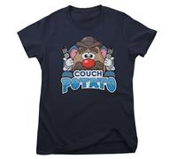 T-Shirt Donna Couch Potato Ufficialmente Licenziata Mr Potato Head