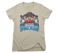 T-Shirt Donna Couch Potato Ufficialmente Licenziata Mr Potato Head