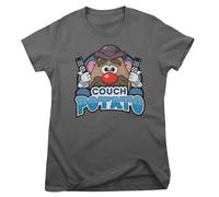 T-Shirt Donna Couch Potato Ufficialmente Licenziata Mr Potato Head