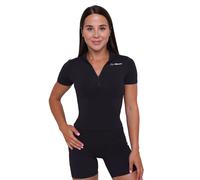 T-shirt donna cropped Ignite nera slim a manica corta 1 St