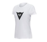 DAINESE - Hyper Speed Demon T-Shirt Wmn, Maglietta a Maniche Corte Girocollo, Donna, Bianco, M