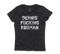 T-shirt donna Dennis Fucking Rodman NBA Chicago Bulls Pistons Detroit basket