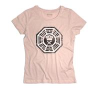 T-shirt donna Dharma Cafeteria Logo Lost Hurley Chef Saw Cappello da Cuoco