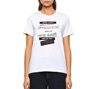 T-shirt donna Diesel Sily bianca stampata M