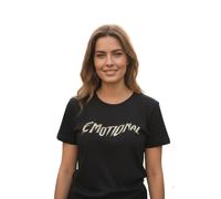 T-shirt donna Diesel Sily V26 nera stampata S