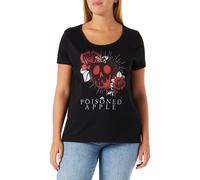 T-shirt donna Disney Biancaneve e i sette nani nera, L