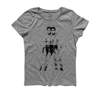 T-shirt donna Double Elvis Andy - cowboy pop art