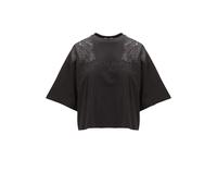 T-shirt Donna Elisabetta franchi ma01851e2 110 t-shirt crop Nero