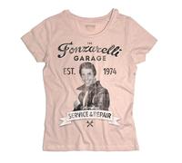 T-shirt donna Fonzie Garage Fonzarelli ispirata a Happy Days tshirt the Fonz