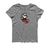 T-shirt donna FREDDY KRUEGER Stephen King Nightmare horror film cult It