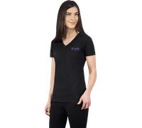 T-Shirt Donna FXR Helium Premium V-Neck Nero/AmetistaL Nero,Ametista