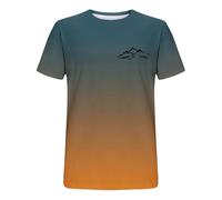 T Shirt Donna Girocollo Manica Corta Top Basic Morbido Confortevole Casual Versatile Leggero Moda Quotidiana Primavera Estate Autunno, 06-Dark Green1, M