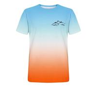 T Shirt Donna Girocollo Manica Corta Top Basic Morbido Confortevole Casual Versatile Leggero Moda Quotidiana Primavera Estate Autunno, 10-Sky Blue1, 3XL