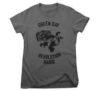 T-Shirt Donna Green Day Revolution Radio Ufficiale Verde